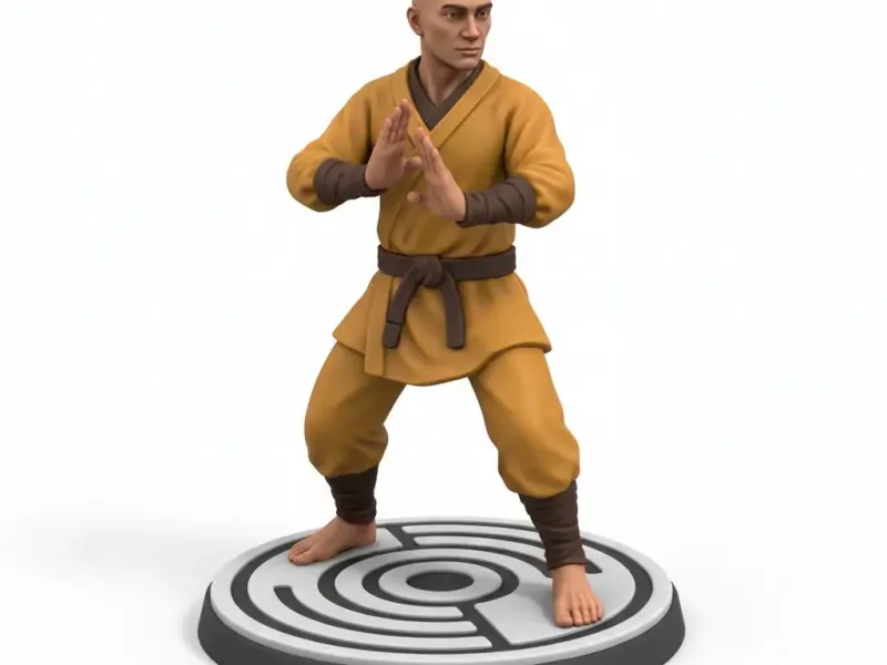 DyD Miniatures Monk 025
