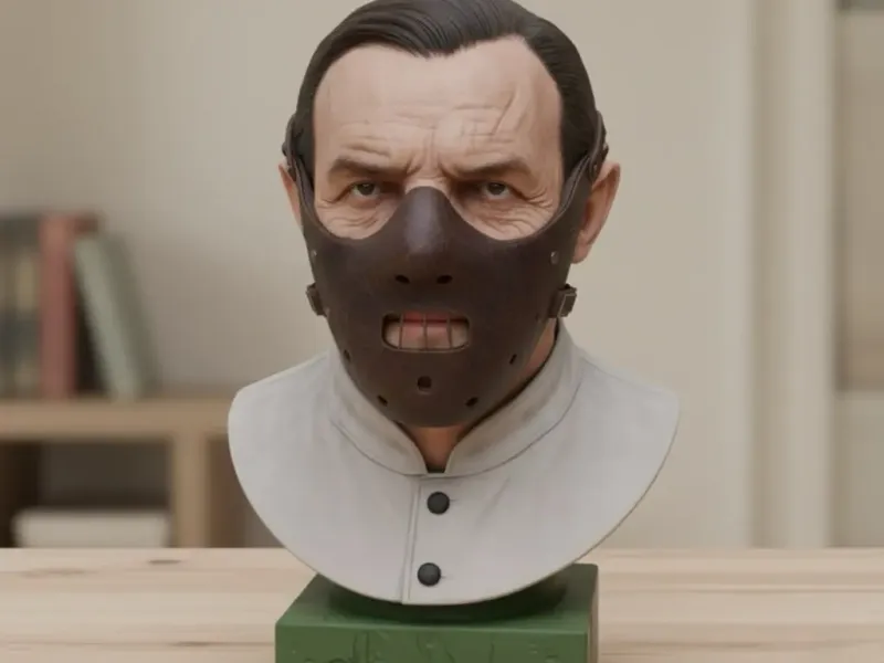 Hannibal Lecter, el Rostro Enjaulado