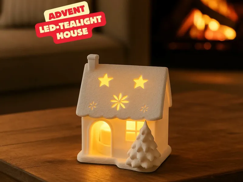 ADVENT LED TEALIGHT HOUSE