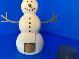 Snowman Nutcracker | No Support