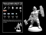 Trollspawn Brute (18mm scale)-0