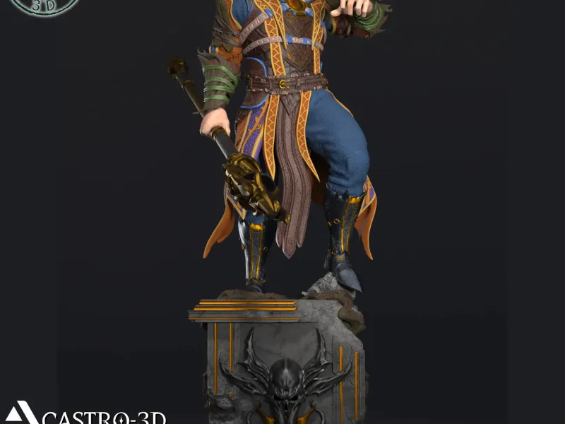 Halsin - BG3 Miniature Collection 3D print model