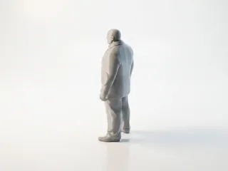 Wilson Fisk Figurine Marvel 3D Printable