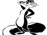 Penollope Pussycat stencil-0