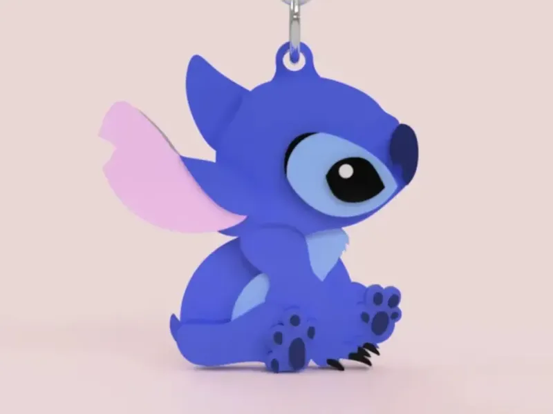 Stitch Key Ring