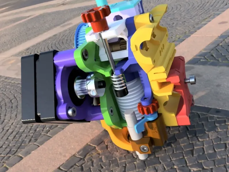 Skelestruder V1 per Prusa MK3 e MK3s