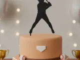 A baseball Player Cake Topper-0