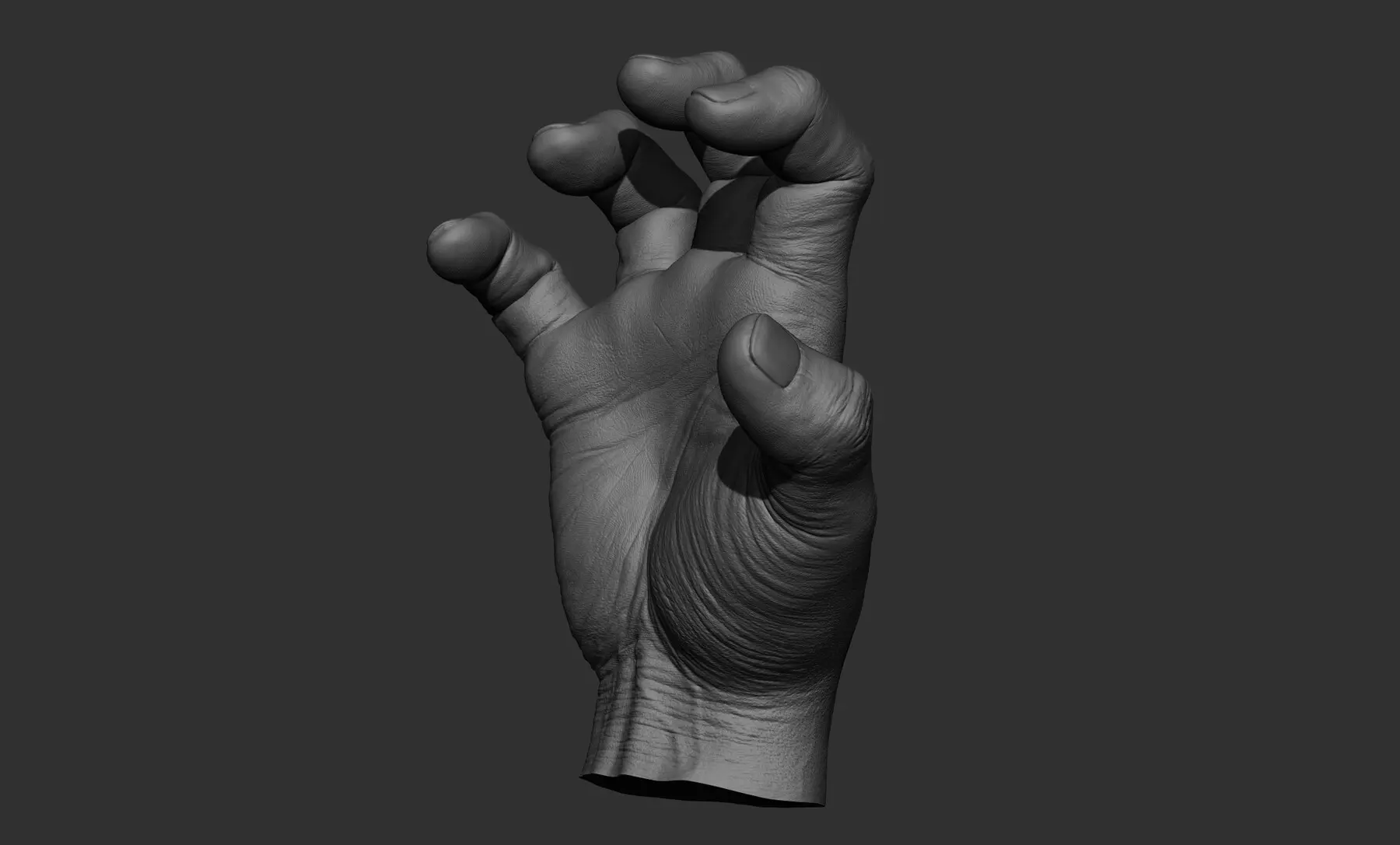Male Hand Sculpt in 2 poses
