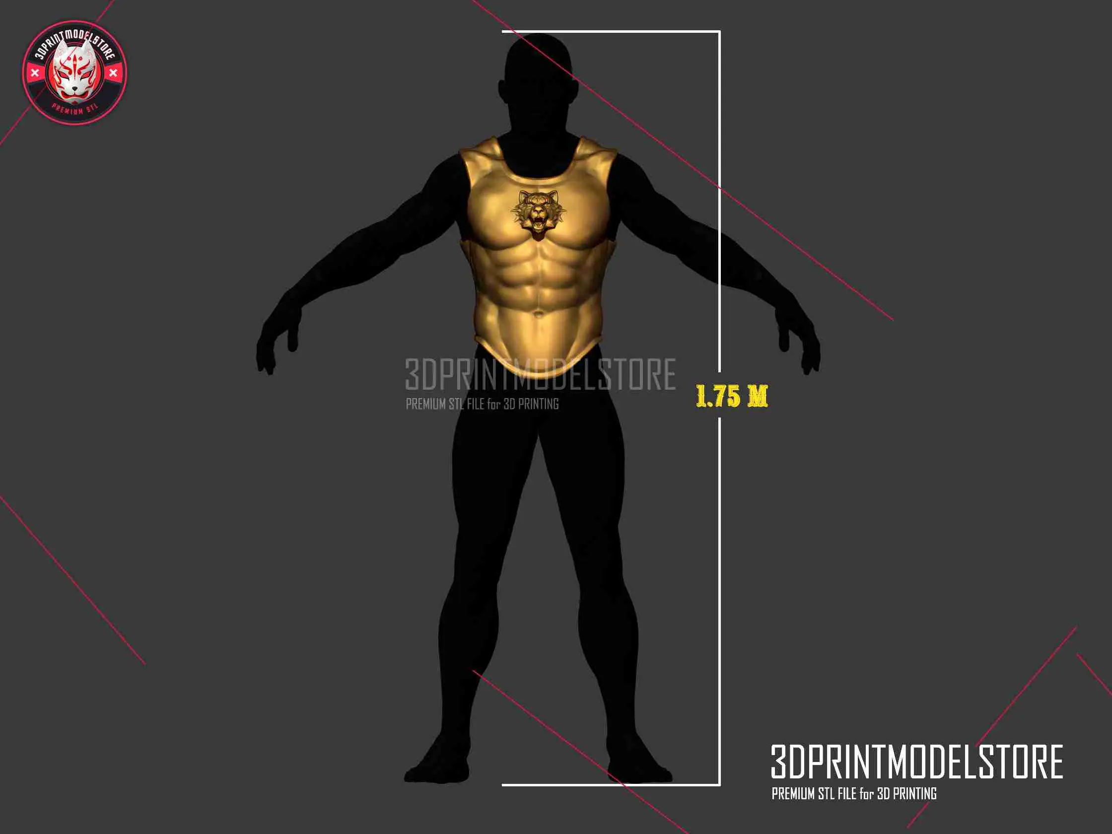 Roman Muscle Armor Body Chest Cosplay Costume Halloween