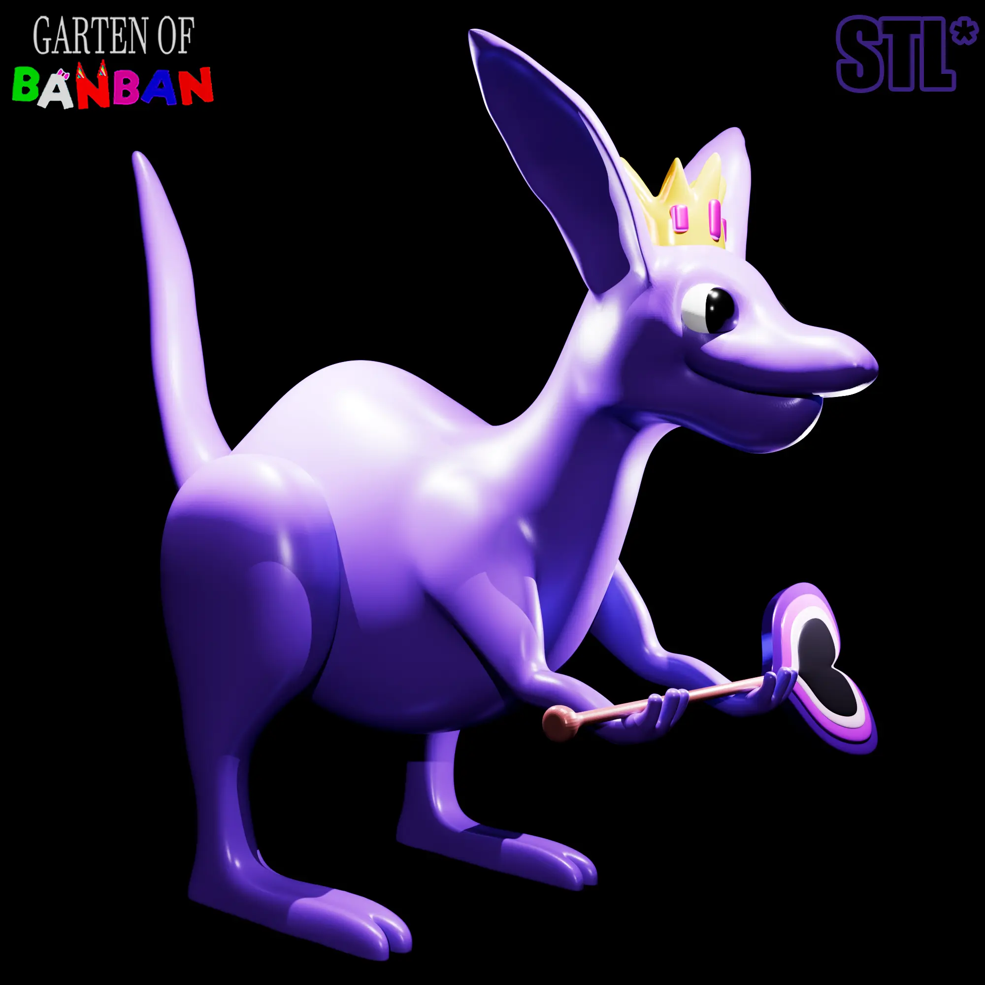 QUEEN BOUNCELIA FROM GARTEN OF BANBAN | 3D FAN ART