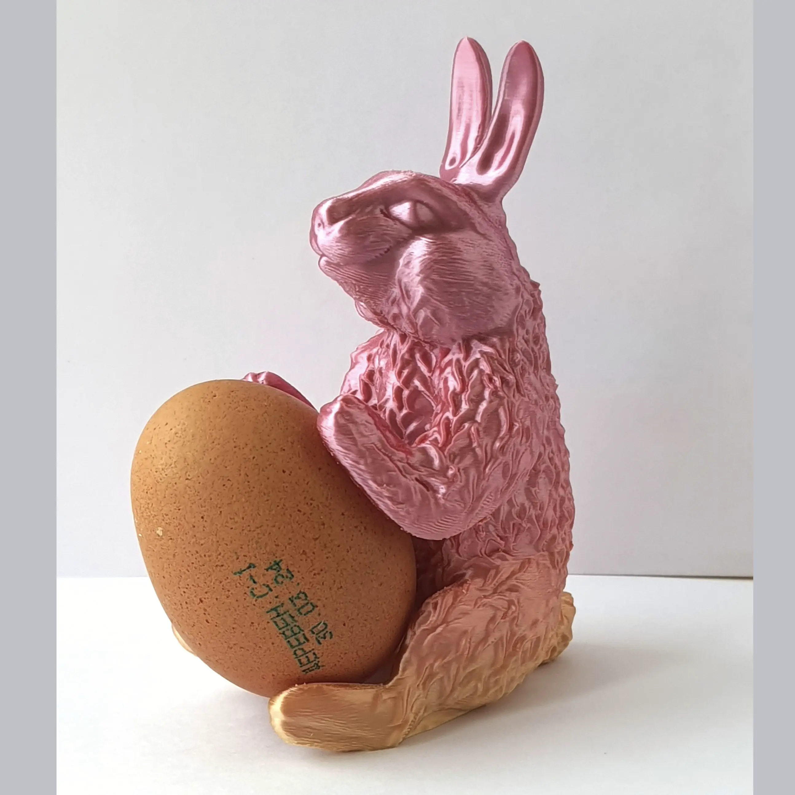 Easter rabbits eggs holder set