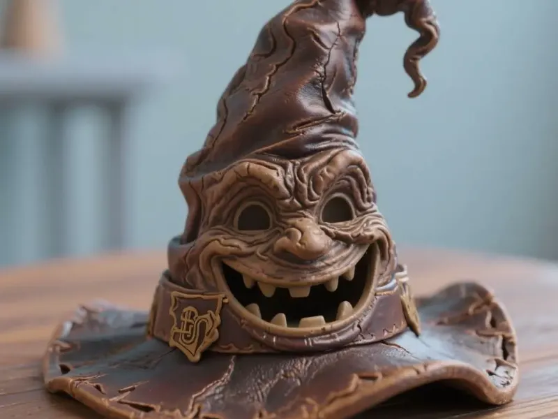 Cursed Wizard Hat – 3D Printable Magic Hat with Face
