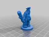 Noble Hero and Elder Hill Troll (18mm scale)-5