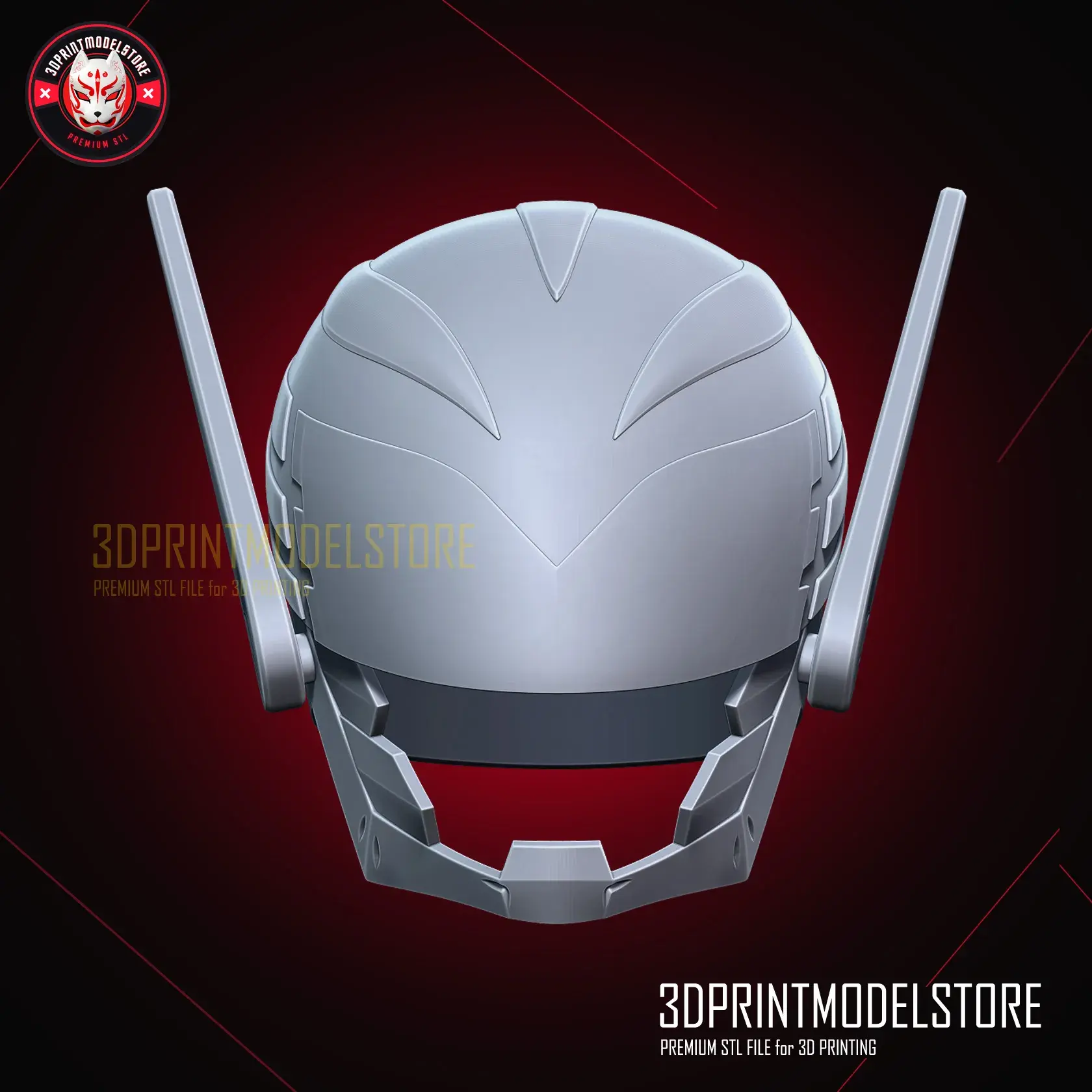 Go Go Loser Ranger Reject Red Keeper Helmet Cosplay STL File