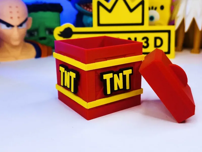 Box Nitro - TNT / Farbdruck