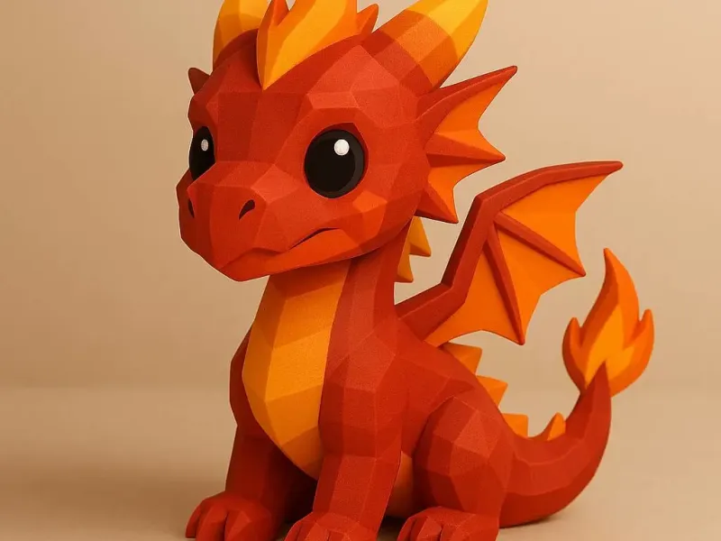 Mini Fire Dragon