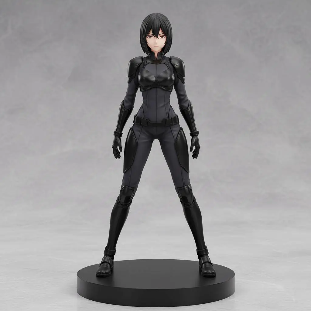 Night Operative – Tactical Anime Girl Figurine