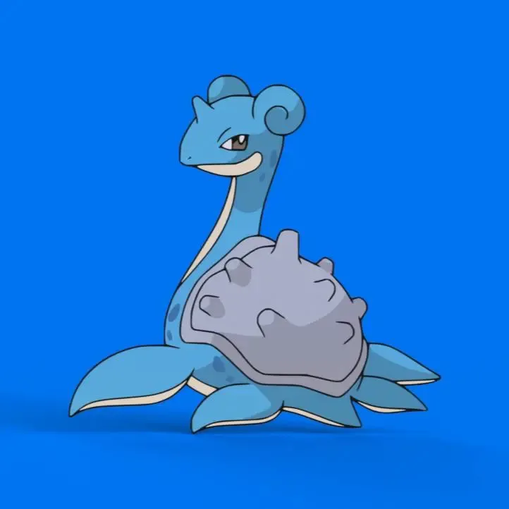 Lapras Wall Art