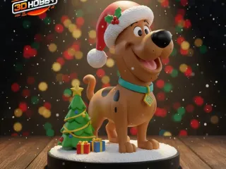 Scooby Doo Navidad Chibi