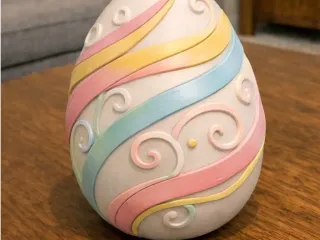 Psychedelic Baroque Egg