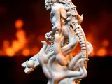 Doomed Warrior Miniature-2