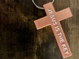 Croix à imprimer / Porte-clés croix imprimable-1
