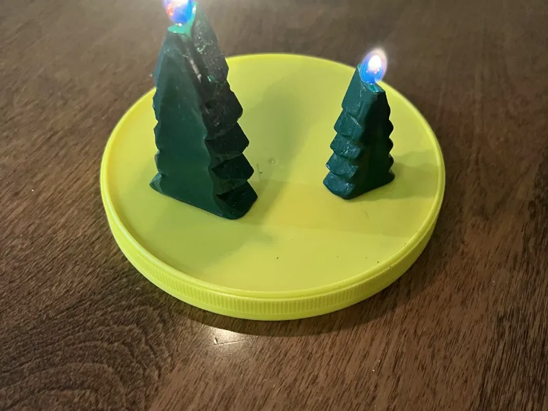 Christmas Tree Candle Mold