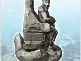 Hades Pluto on throne with heads of Cerberus (6) - miniature-2