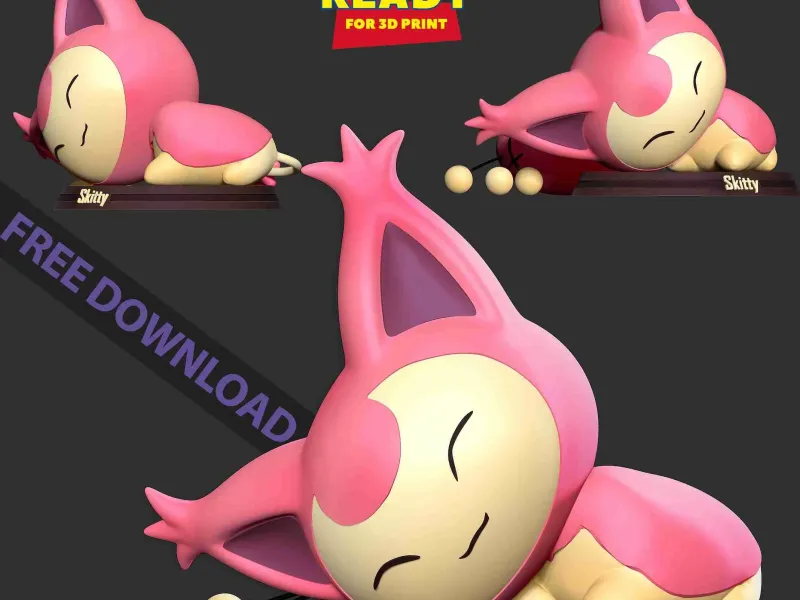 Skitty - Pokemon Fanart