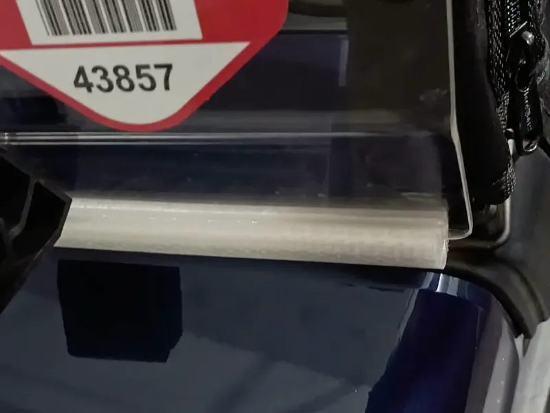 Split tube for golf cart gap filling