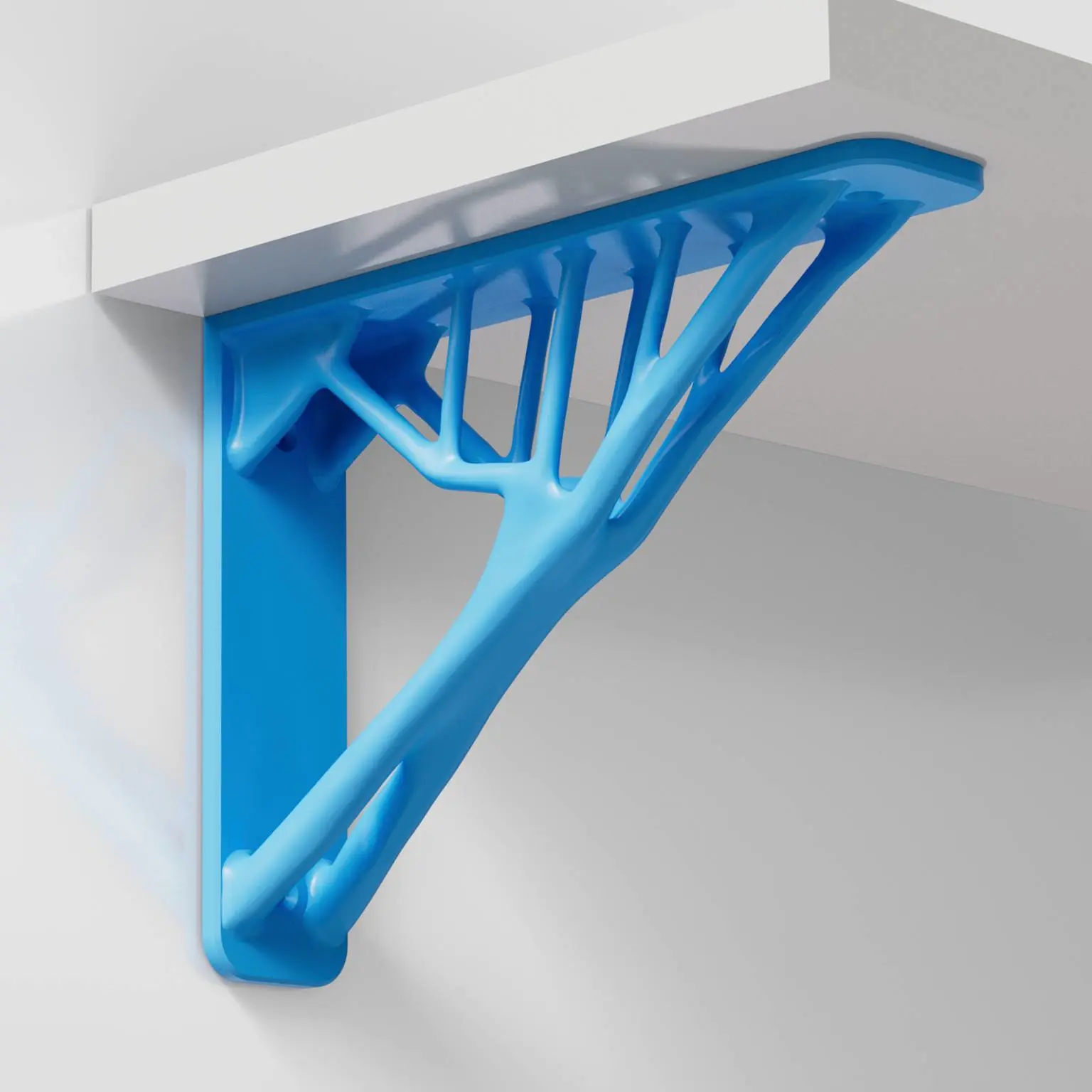 Shelf Bracket Topology Optimized