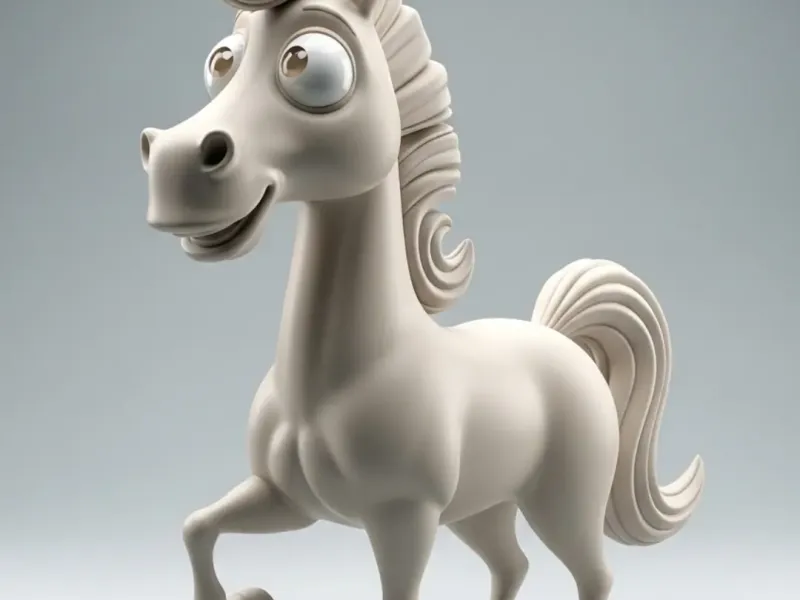 Cavalo Cartoon 