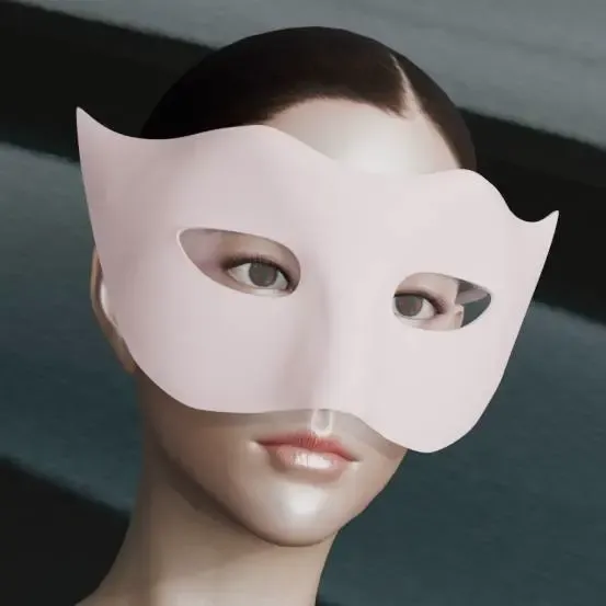 Oversized Masquerade Mask