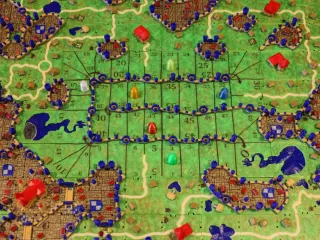 RifRaf 3D Carcassonne Custom Integrated Score Board -Can you