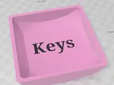 Keys tray simple - Simple plateau à clé-0