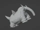 3 Mammorest Models - Palworld Fanart-1