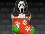 Xmas Socks Scream-0