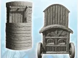 Half-timbered caravan on wheels with rope terrace (9) - mini-3