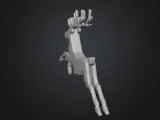 running reindeer - simple-1