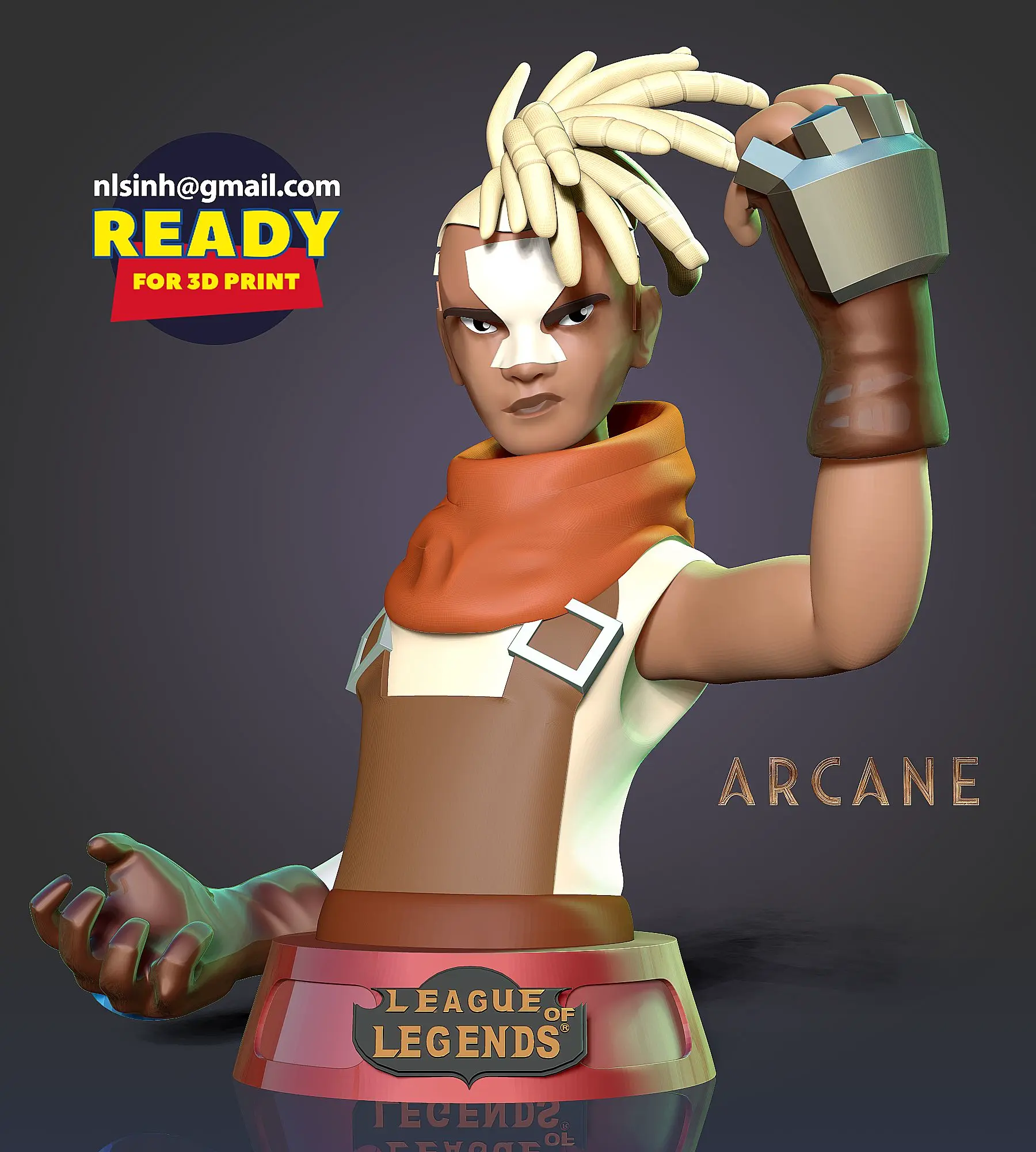 Ekko - Fanart d'Arcane