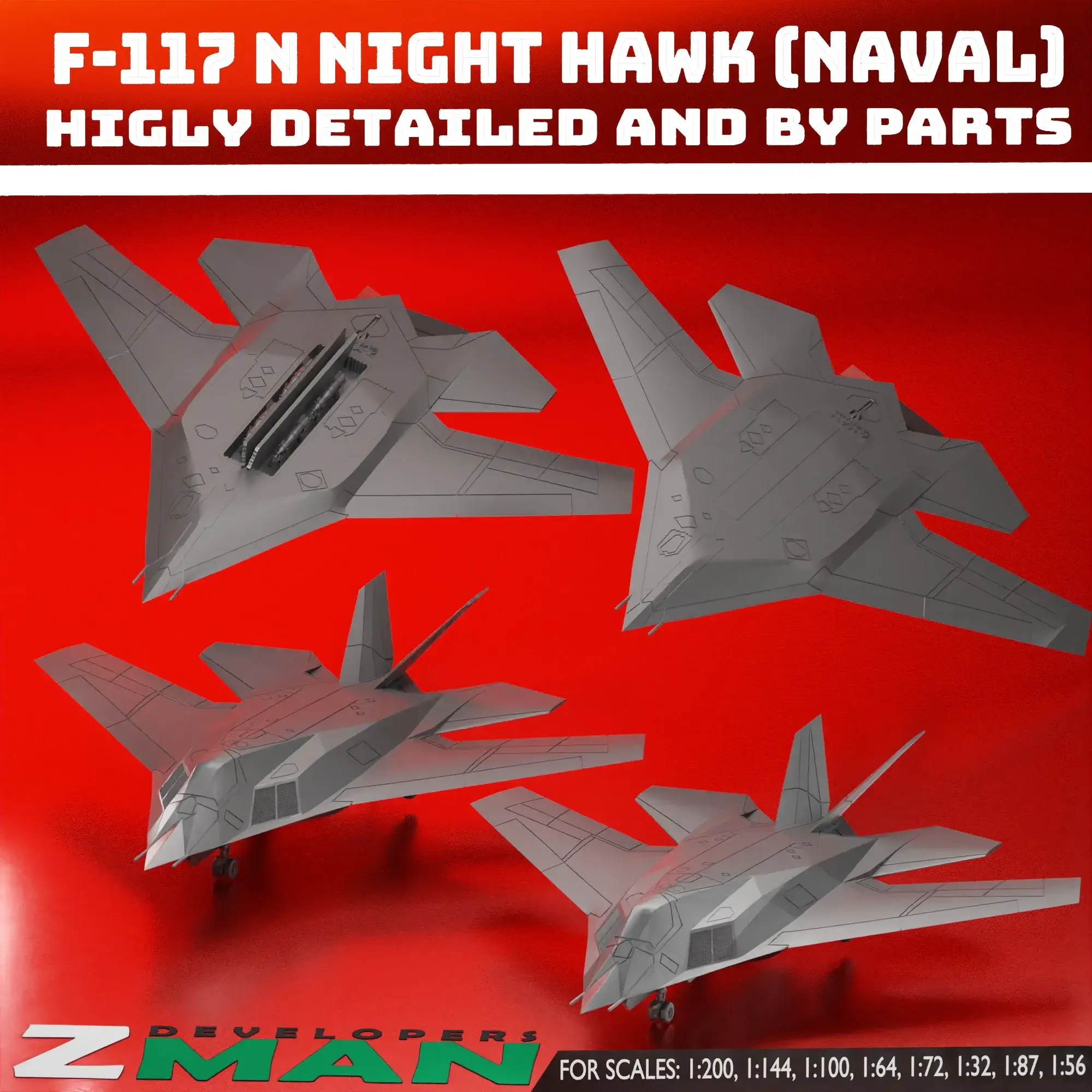 F-117N (NAVAL STEALTH BOMBER) V2