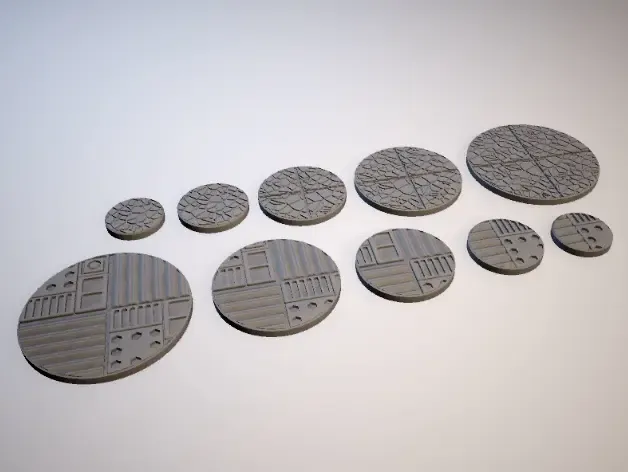 Bases Temáticas Z.O.D. Junker Chic (28mm/Escala Heroica)