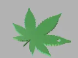 Leaf Type key chain-2