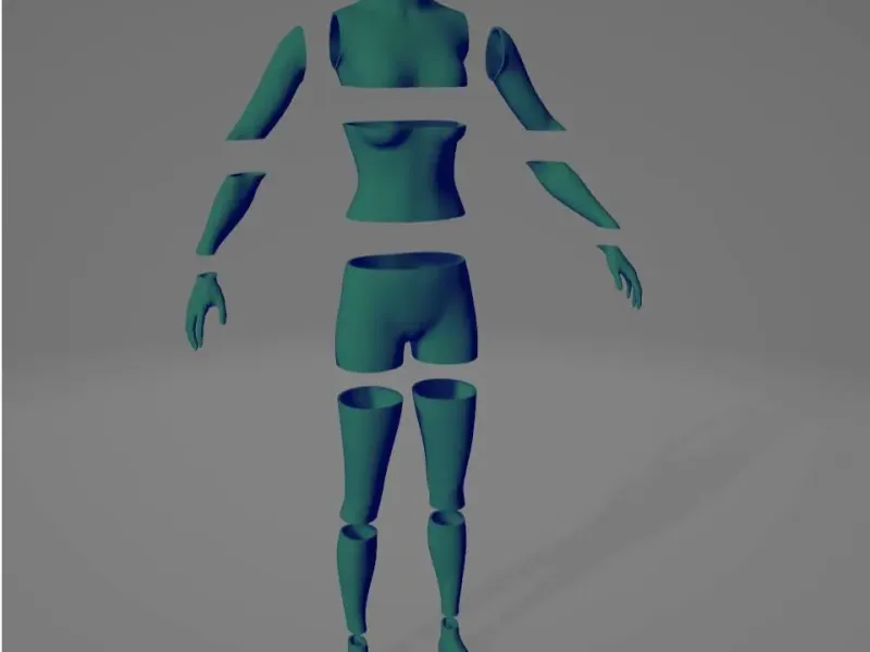 Female Cosplay Costume Mannequin 1.65cm