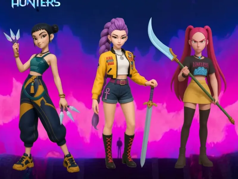 K-Pop Demon Hunters – Rumi + Mira + Zoey