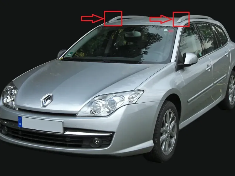 Renault Laguna 3 tetősín burkolat