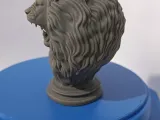 busto leone che ruggisce-3