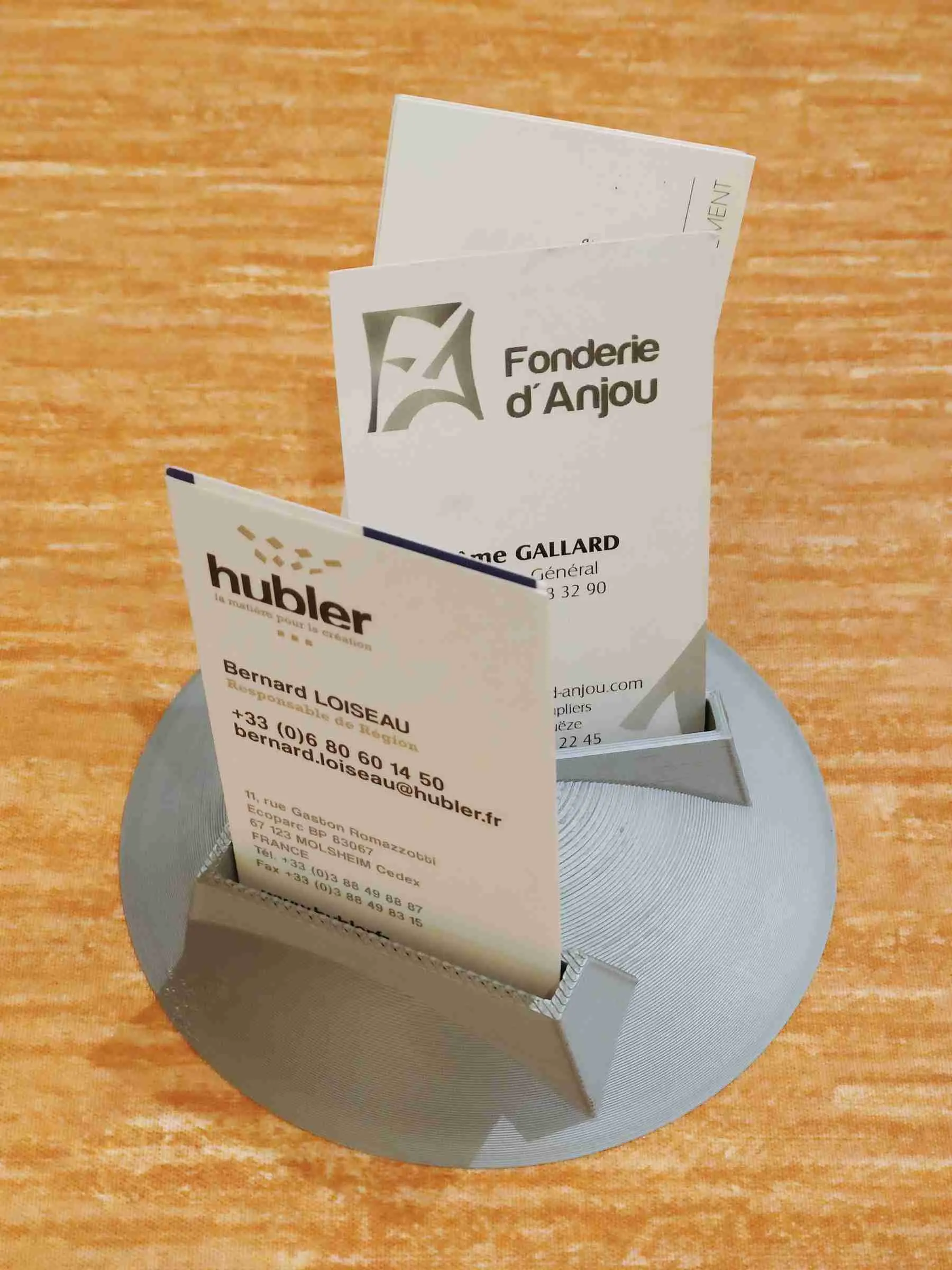 Funny business card holder