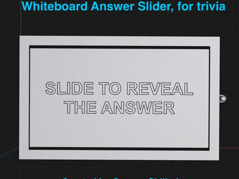 Whiteboard Slider