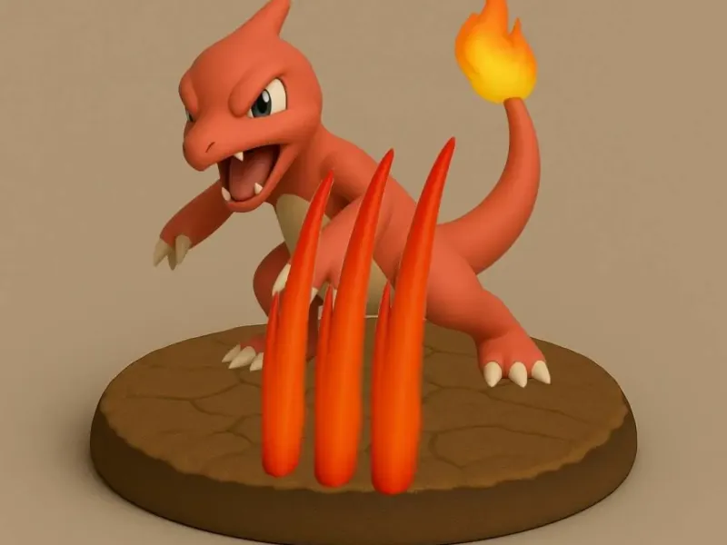 Pokemon battle style - Charmeleon #005